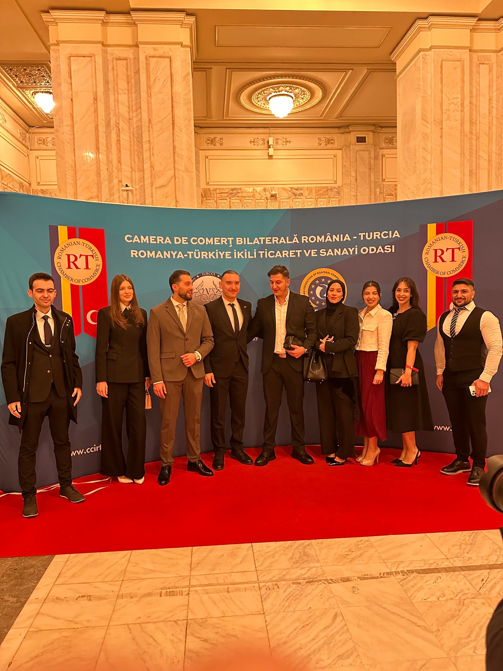 NGYA representatives at a Romania-Turkey Chamber of Commerce bilateral event